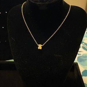 NWOT Tous vermeil bear necklace 🧿